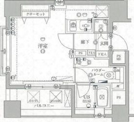 アクロス目黒の物件間取画像